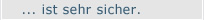 sicherheit
